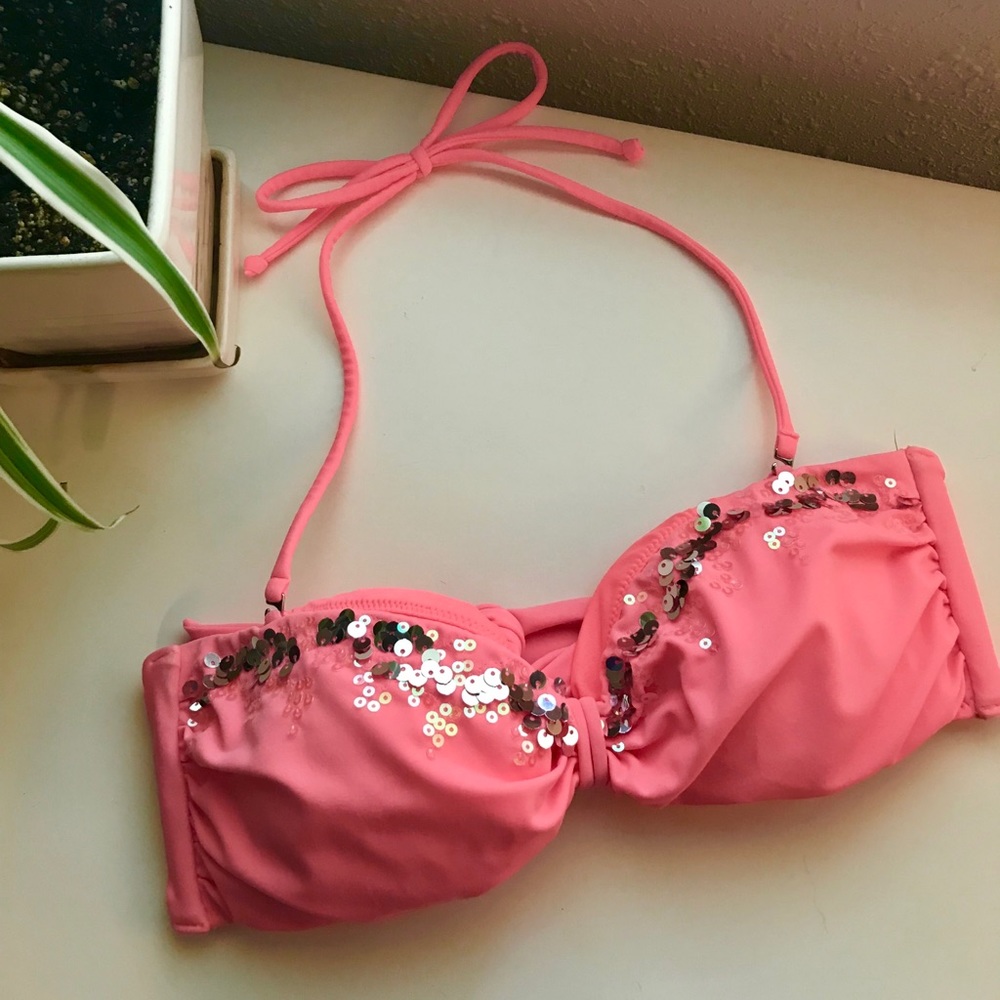 Victoria’s Secret Strapless Bikini Top sz med